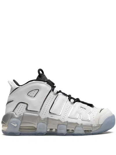 Nike Air More Uptempo "white Metallic" Sneakers