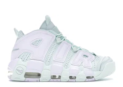 Pre-owned Nike Air More Uptempo (women's) Sneakers In Barley Green/white