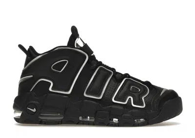 Pre-owned Nike Air More Uptempo (women's) Sneakers In Black/silver