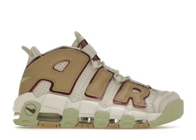 Pre-owned Nike Air More Uptempo (women's) Sneakers In Light Bone/alligator/limestone