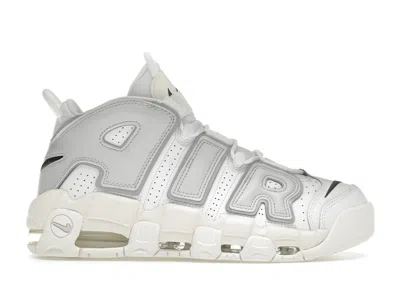 Pre-owned Nike Air More Uptempo (women's) Sneakers In White/iron Grey/photon Dust