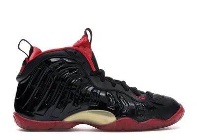 Pre-owned Nike Air  Foamposite One Dracula Sneakers In Black/university Red/metallic Gold
