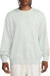 Nike Air Oversize Crewneck Sweatshirt In Summit White/ Summit White