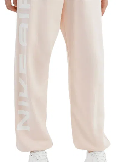 Nike Air Oversized Track Pants In Pink