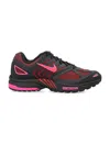 Nike Mens Black Fire Red Fierce Pi Air Peg 2k5 Brand-tab Mesh And Leather Low-top Trainers In Pink