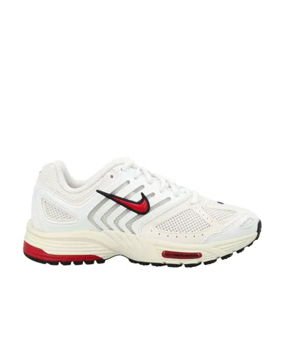 Nike Air Pegasus 2k5 Leather And Mesh Sneakers In White