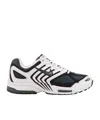 Nike Mesh Upper Sneakers Leather Overlays In White