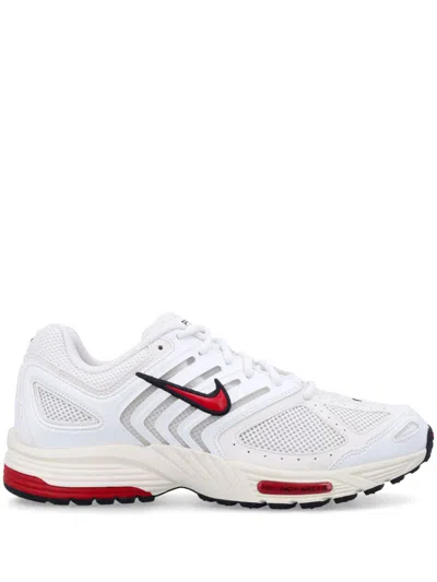Nike Air Pegasus 2k5 Leather And Mesh Sneakers In White