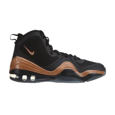 Pre-owned Nike Air Penny 5 Gs 'copper Metal' In Black
