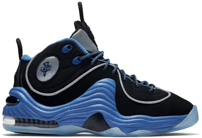 Pre-owned Nike Air Penny Ii Sneakers In Black/varsity Blue/metallic Silver