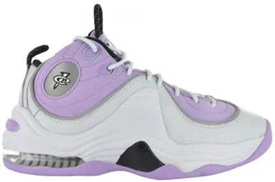 Pre-owned Nike Air Penny Ii Sneakers In Pure Platinum/black/urban Lilac