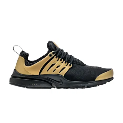 Pre-owned Nike Air Presto Essential 'metallic Gold' In Black