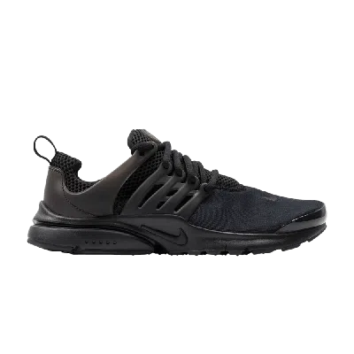 Pre-owned Nike Air Presto Gs 'triple Black'