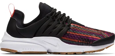 Pre-owned Nike Air Presto Jacquard Beautiful X Powerful (women's) Sneakers In Black/hot Lava/gum Yellow