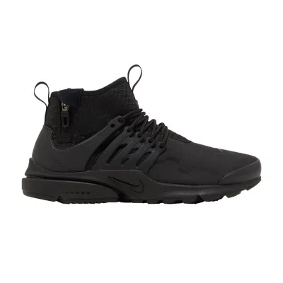 Pre-owned Nike Air Presto Mid Utility 'triple Black'