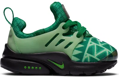 Pre-owned Nike Air Presto Naija Sneakers In Pine Green/green Strike/black In Multi