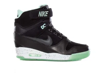 Pre-owned Nike Air Revolution Sky Hi Qs Loverution Pack (women's) Sneakers In Black/artic Green