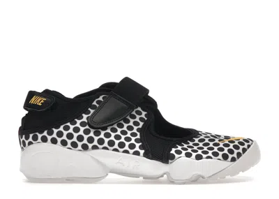 Pre-owned Nike Air Rift Breeze Polka Dot Orange (women's) Sneakers In Black/laser Orange/white