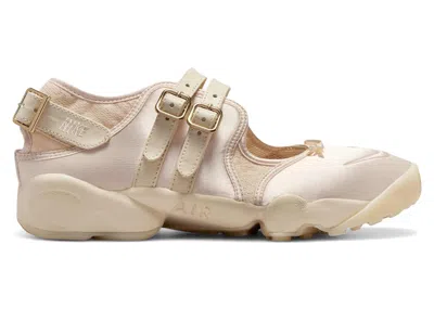 Pre-owned Nike Air Rift Buckle Strap (women's) Sneakers In Pearl White