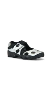 Nike Rift Split Toe Sandals Polka Dot Silhouette In White