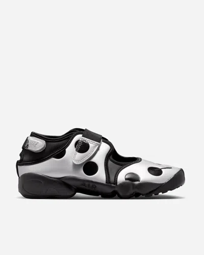 Nike Rift Split Toe Sandals Polka Dot Silhouette In White