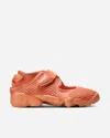 Nike Women S Air Rift Lace Sandals Healing Orange In Multi