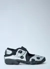 Nike Rift Split Toe Sandals Polka Dot Silhouette In Blue