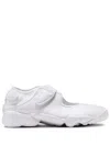 Nike Air Rift Split-toe Strap Sneakers In White