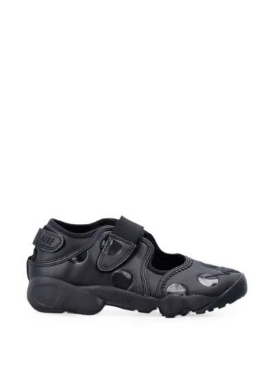 Nike Black Air Rift Synthetic Split-toe Sneakers