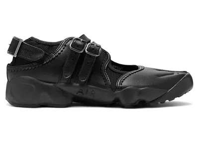 Pre-owned Nike Air Rift Triple Buckle Strap (women's) Sneakers In Black