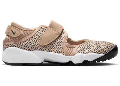 Pre-owned Nike Air Rift United In Victory (women's) Sneakers In Hemp/black/summit White In Multi