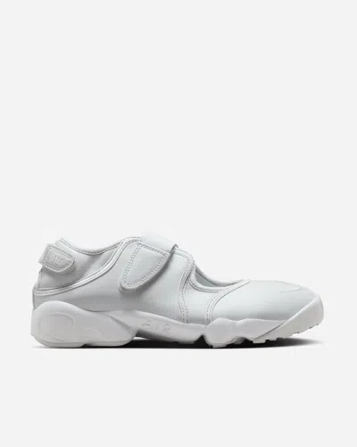 Nike Womens  Air Rift Logo-embroidered Mesh Low-top Trainers In White