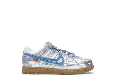 Pre-owned Nike Air Rubber Dunk Off Sneakers In White/university Blue