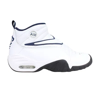 Pre-owned Nike Air Shake Ndestrukt Gs 'white Navy' | Kid's Size 4.5