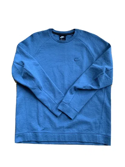 Nike Air Sport Sweater In Blue