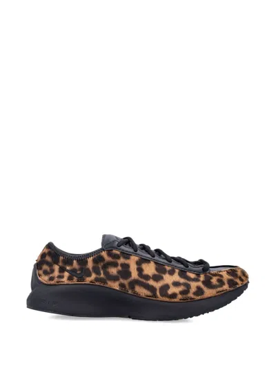 Nike Pony Hair Leather Low-top Sneakers In Animal Print