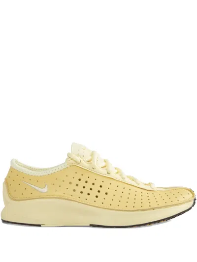 Nike Air Superfly Perforated Running Sneakers In Yellow
