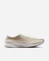 Nike Air Superfly Perforated Leather And Suede Sneakers In Neutral