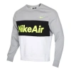 Nike Air Sweatshirts For Men Multi-color 'light Gray White Black'