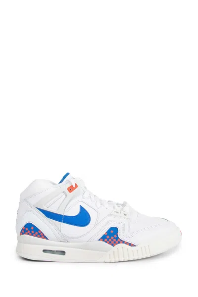 Nike Air Tech Challenge Ii White Blue Red In Animal Print