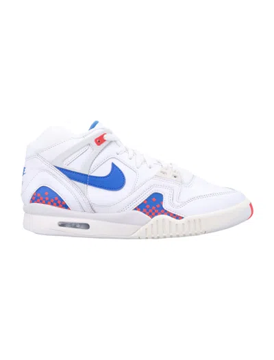 Nike Air Tech Challenge Ii White Blue Red In Multi