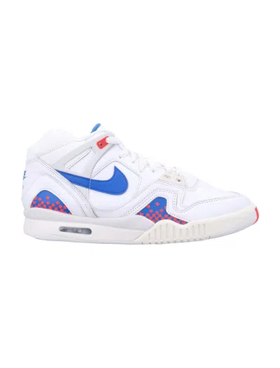 Nike Air Tech Challenge Ii White Blue Red In Multi