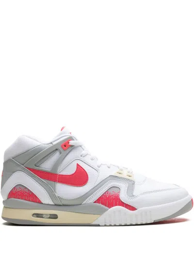 NIKE AIR TECH CHALLENGE II "WHITE/RACER PINK/LIGHT SMOKE GREY/COCONUT MILK" SNEAKERS