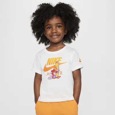 Nike Babies' Air Toddler Boxy Windsurfing T-shirt In White