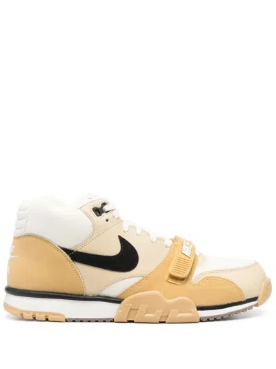 Nike Air Trainer 1 Hi-top Sneakers In Yellow