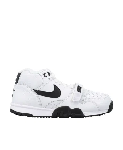Nike Air Trainer 1 Leather Sneakers In Animal Print