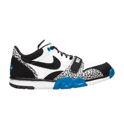 Pre-owned Nike Air Trainer 1 Low St 'black Light Photo Blue' In White