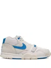 Nike White & Gray Air Trainer 1 Sneakers In Multi