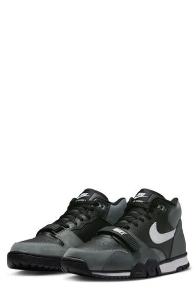 Nike Air Trainer 1 Sneaker In Black/white/dark Grey