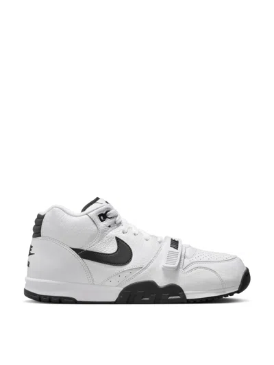Nike White And Black Air Trainer 1 Sneakers